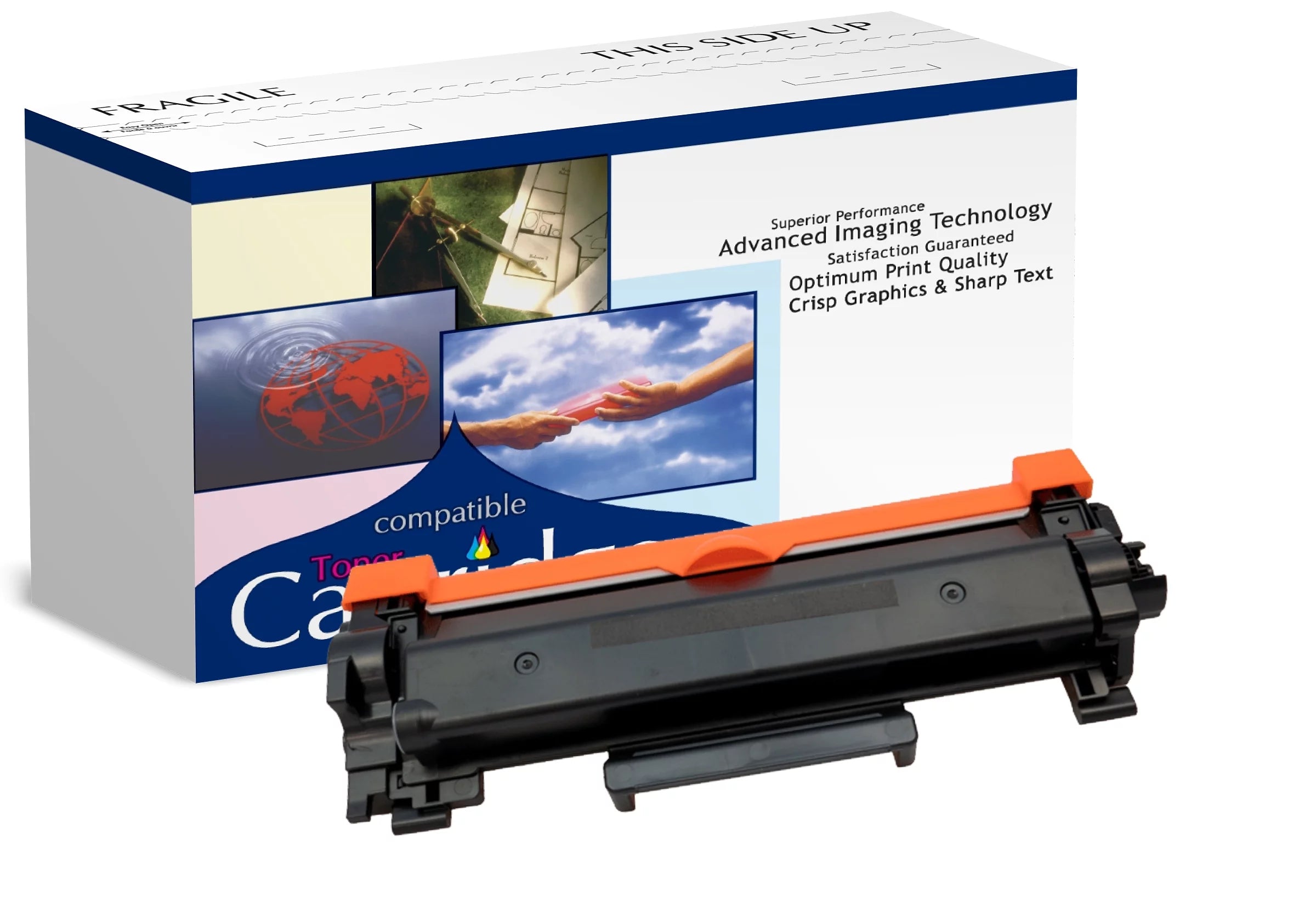 Responsible Toner replacement for Brother HL-L2350, HL-L2370, MFC-L2710 OEM TN760