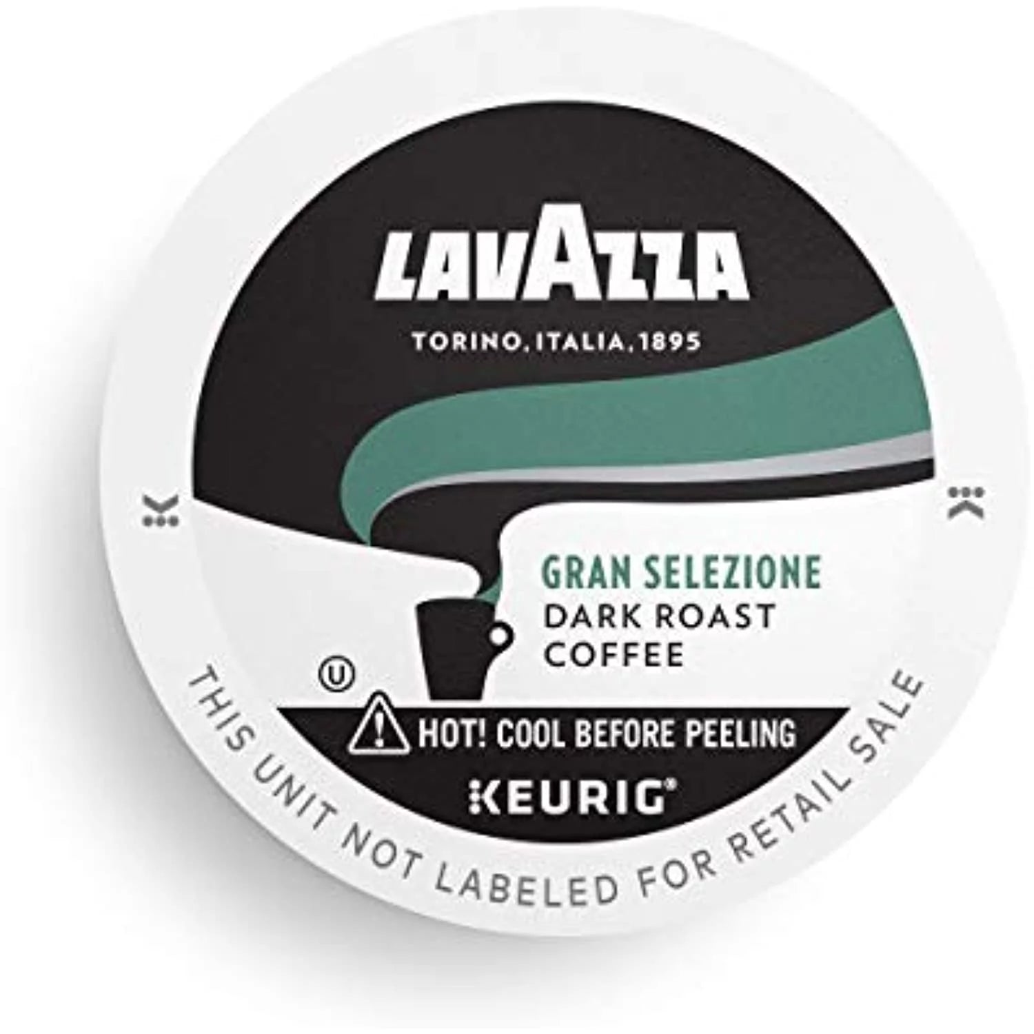 Lavazza Singleserve Coffee K-Cups For Keurig Brewer, Gran Selezione, 40 Count