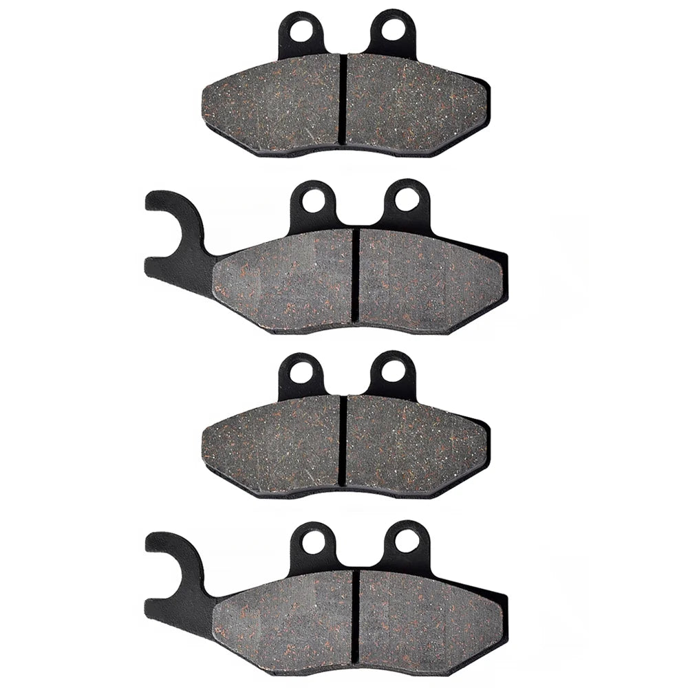 GFYSHIP Motorcycle Front Rear Brake Pads Brake Disks For PIAGGIO BV 250 (Heng Tong Caliper) 2006-2011 , PIAGGIO BV 300 Tourer 2010-2012