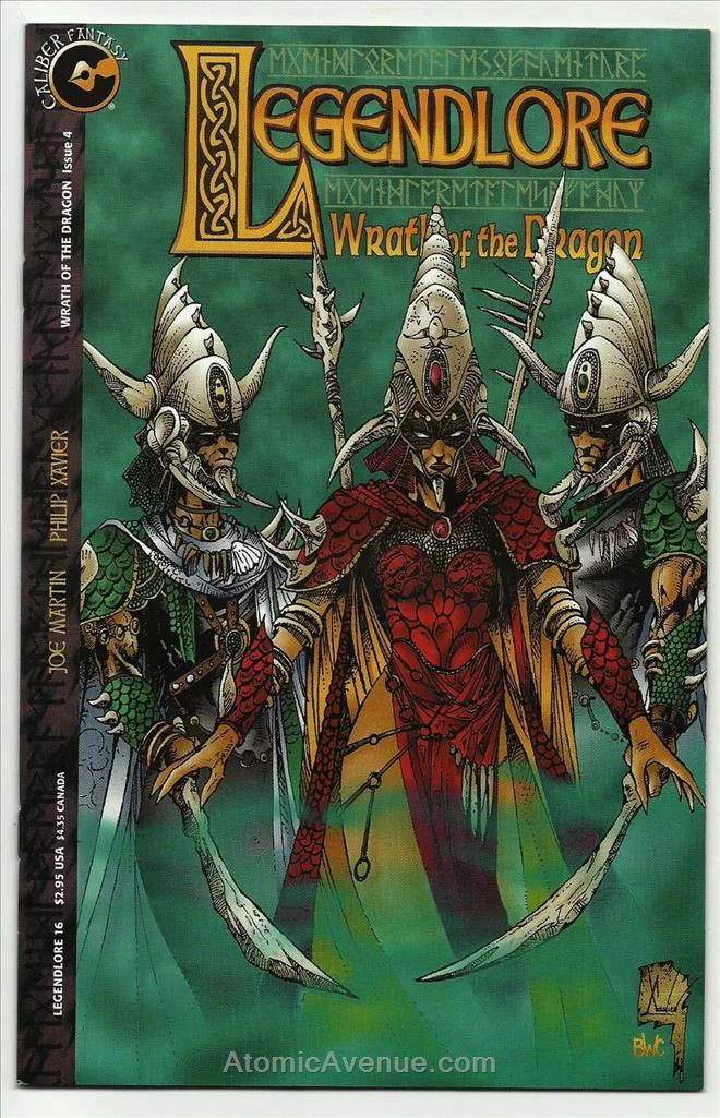 LegendLore: Wrath of the Dragon #4 VF ; Caliber Comic Book