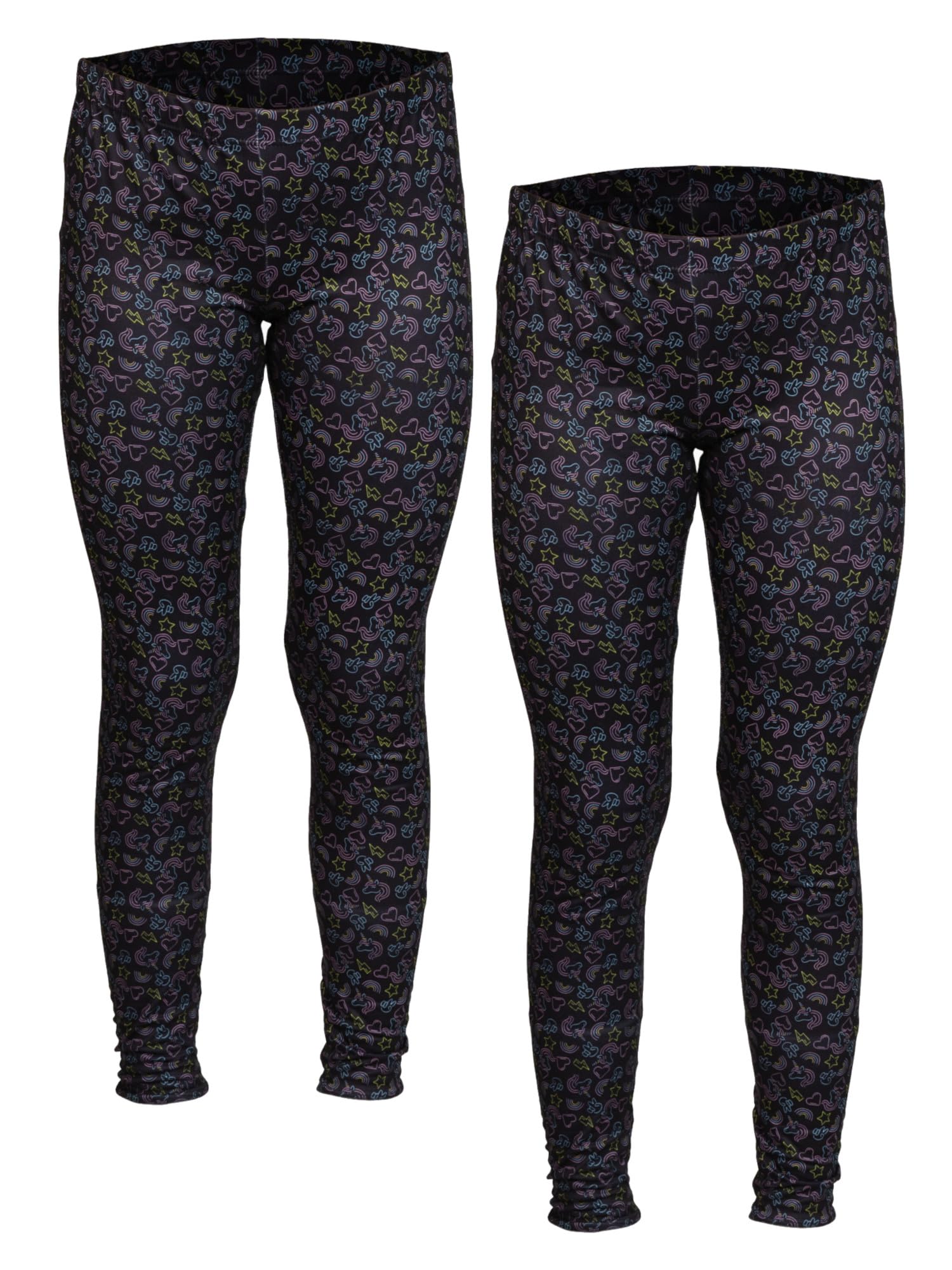 Popular Girls Buttery Soft Ankle Legging - 2 Pack