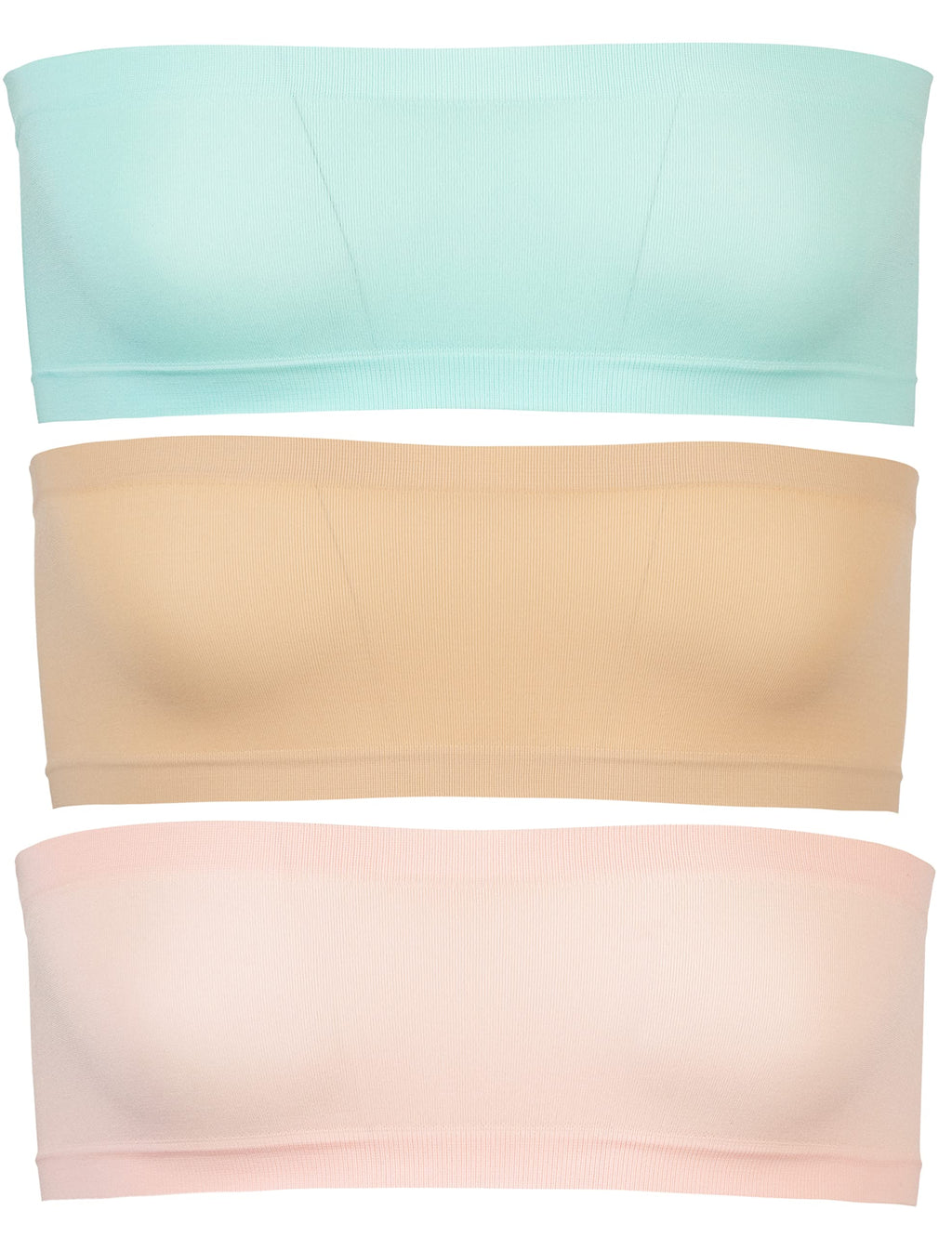 Bandeau Bra - 3 Pack