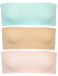 Bandeau Bra - 3 Pack