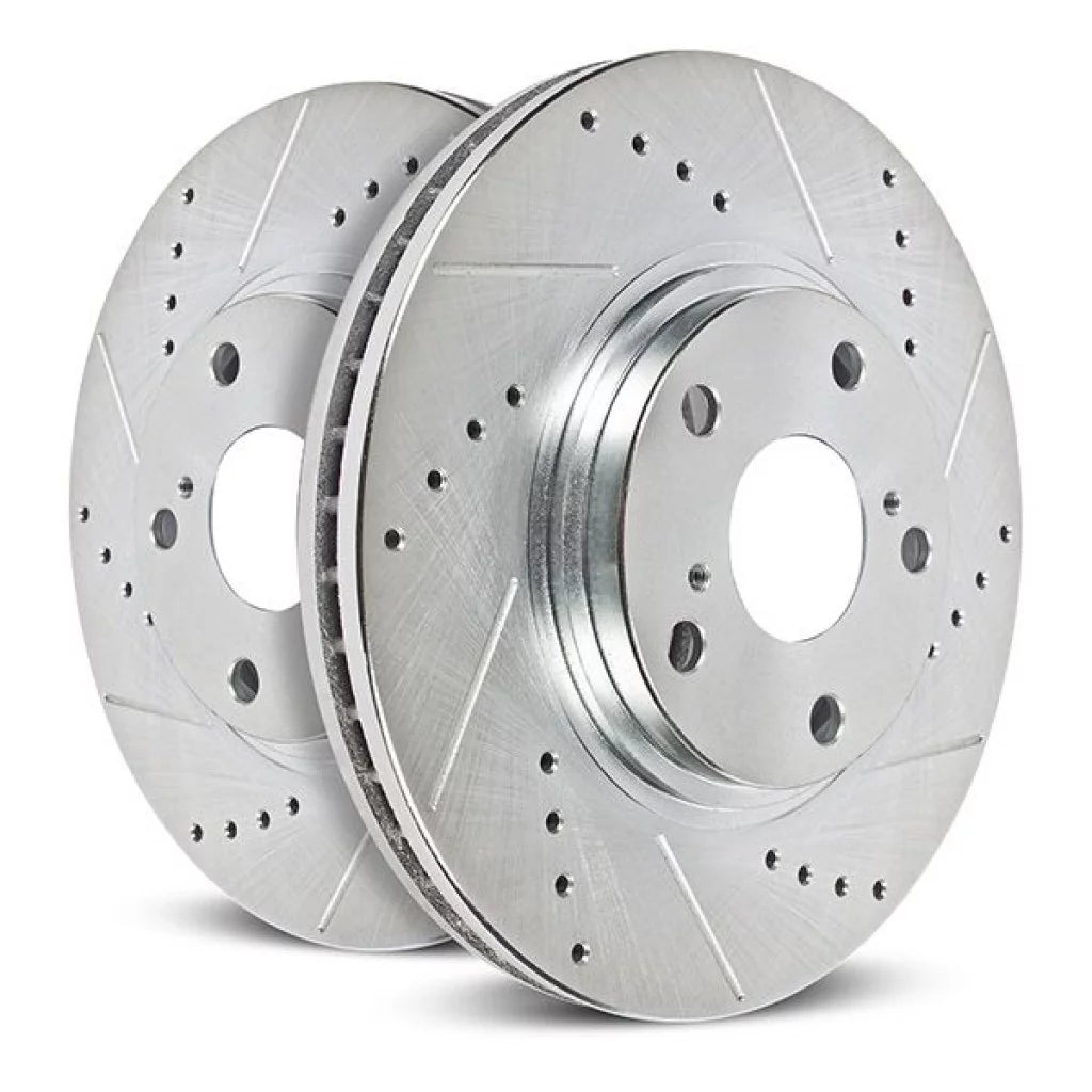 Power Stop Brake Rotors For Chevy Silverado 1500 1999-2006 Rear Evolution - Pair | AR8641XPR