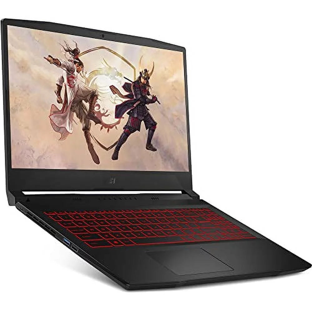 Latest MSI GF66 Katana Gaming Laptop | 15.6 FHD IPS 144Hz Display | Intel 14-Core i7-12700H | NVIDIA RTX 3060 6GB | 24GB DDR4 1TB SSD | WiFi 6 | USB-C | HDMI | RJ45 | Backlit KB | Windows 11 Pro