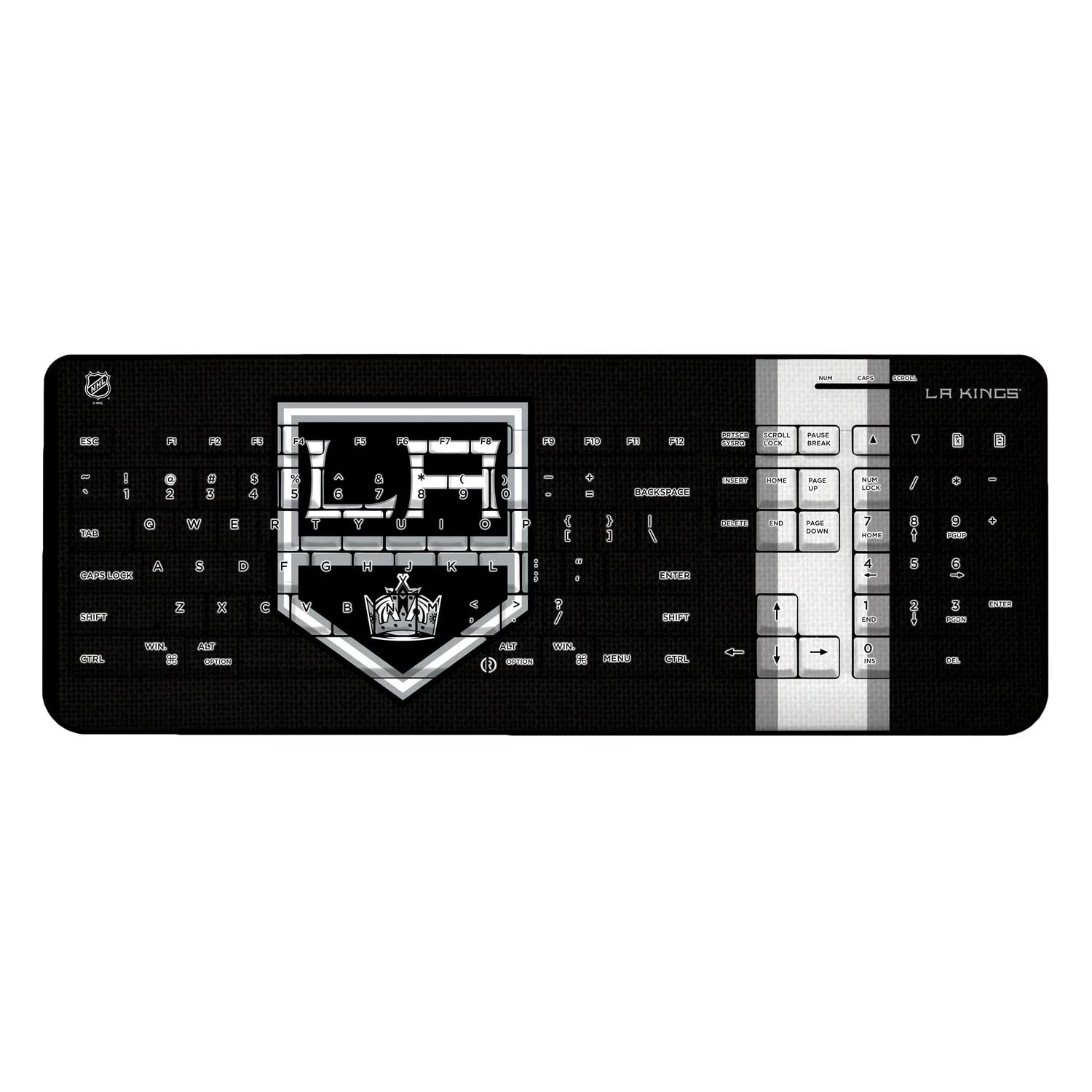 Los Angeles Kings Stripe Wireless Keyboard
