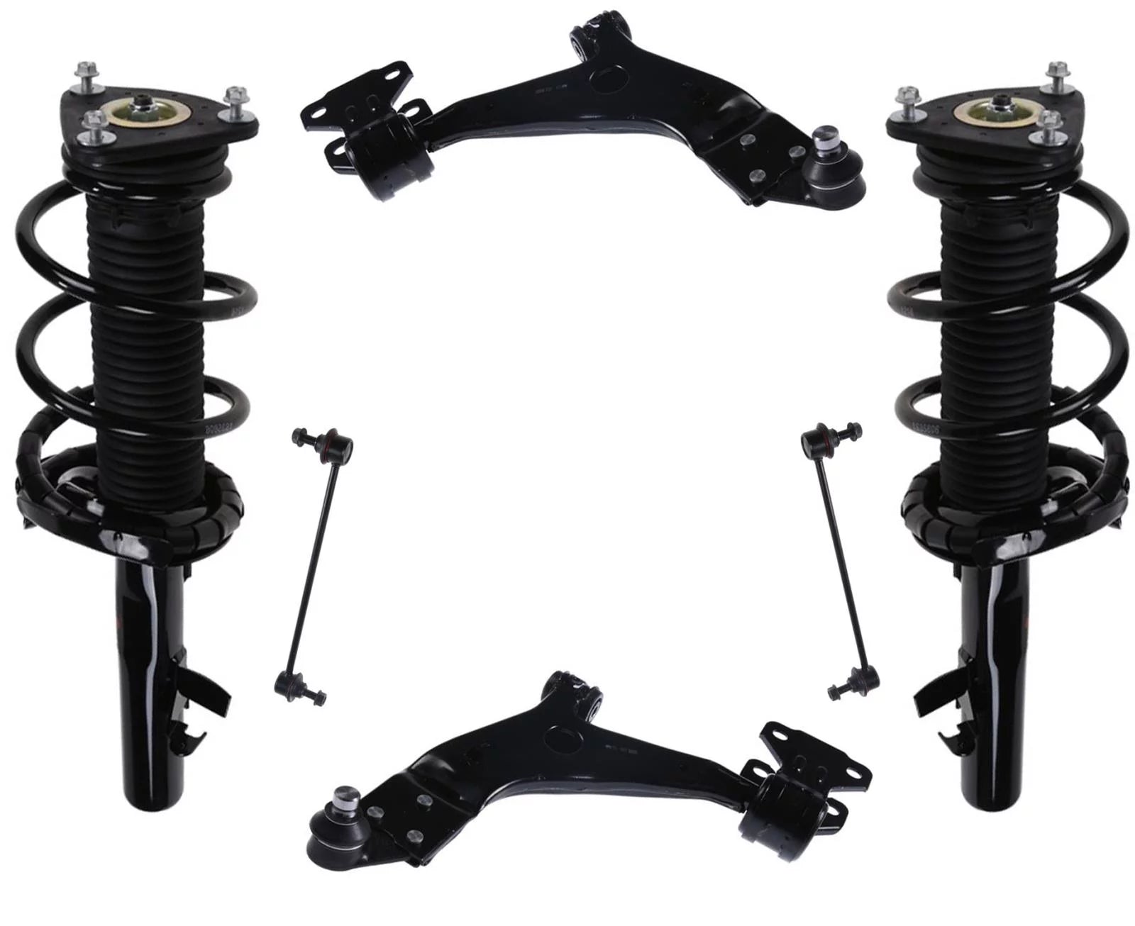 Front Complete Struts Lower Control Arms & Links Fits 2013-2018 Ford Escape