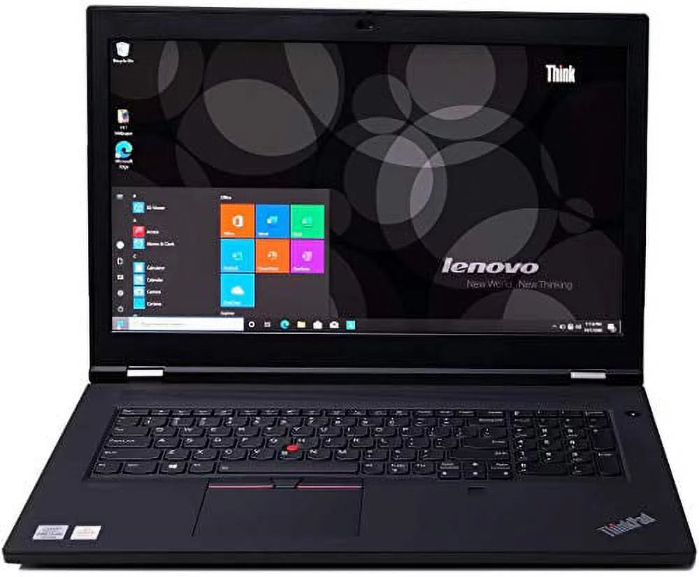 Latest_Lenovo ThinkPad P17 Mobile Workstation Laptop, 17.3 FHD IPS Anti-glare, 10th Gen Intel Core i7-10750H Processor, 16GB RAM, 512GB SSD, NVIDIA_Quadro T2000, Fingerprint Reader, Windows 10 Pro
