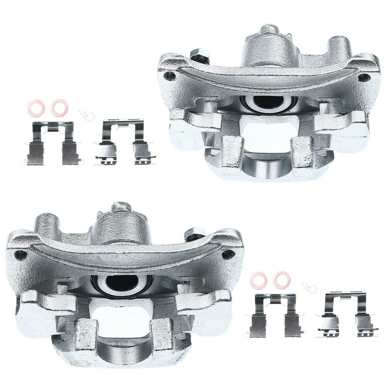 Teledu 2x Brake Caliper w/Bracket For 2001-2003 Toyota Highlander AWD Rear Left & Right