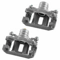 Teledu 2x Rear Left & Right Brake Calipers with Bracket For 2005-2012 Nissan Pathfinder