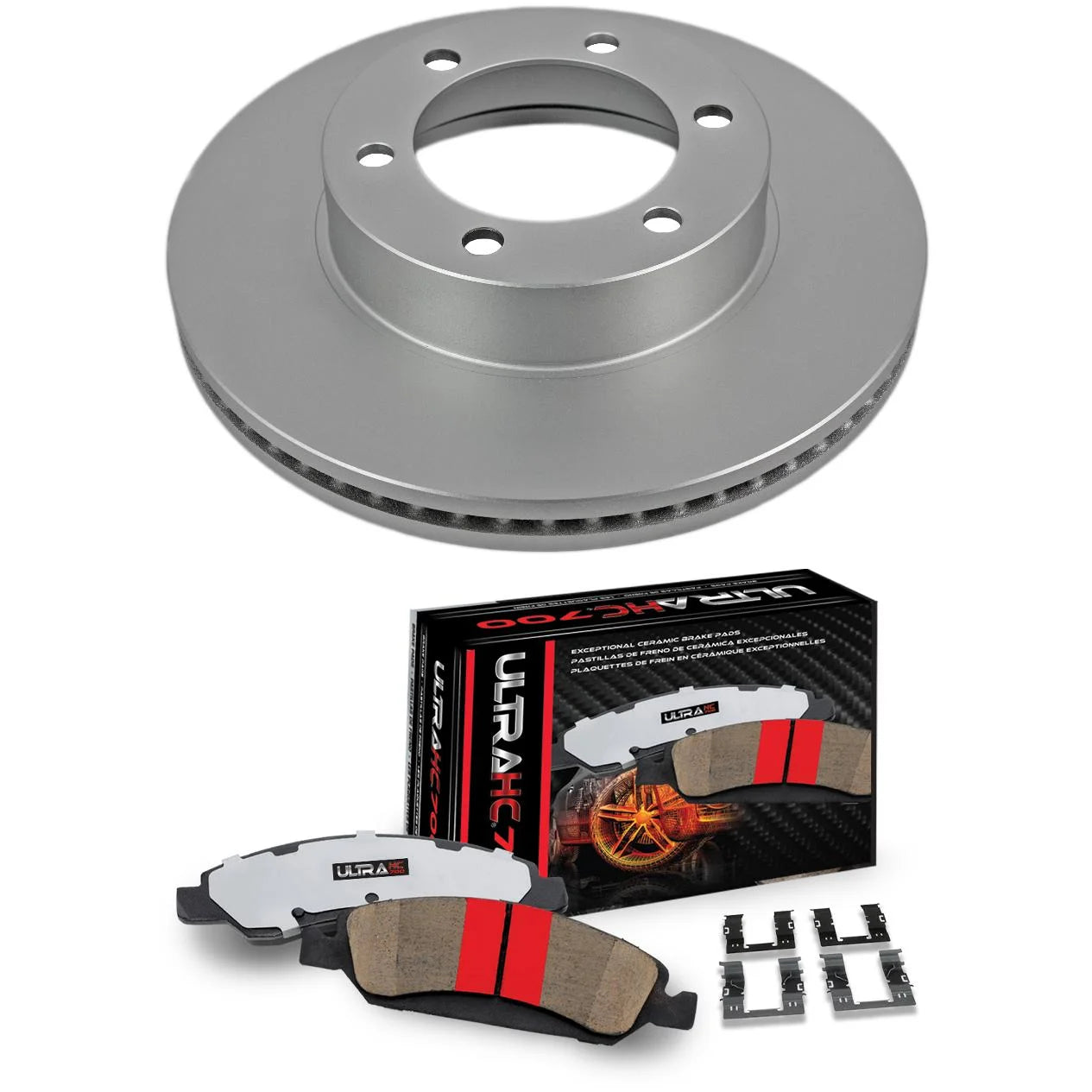 Ultra High Carbon 700 Brake Kits, Front UHCK7148, Toyota Tundra 2006-2003