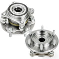 MotorbyMotor 950-001 Front Wheel Bearing and Hub Assembly 4WD with 6 Lugs Fits for Lexus GX460 GX470 (All Models), Toyota 4Runner FJ Cruiser Tacoma (4WD ONLY) Hub Bearing (4WD 4x4, 515040)-2PK