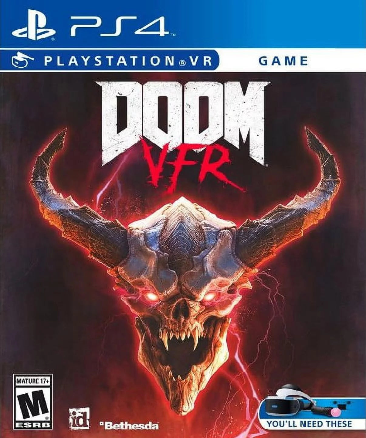 Restored Doom VFR (Playstation 4 VR, 2017) (Refurbished)