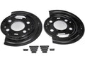 Rear Brake Dust Shield - Compatible with 2007 Chevy Silverado 3500 Classic