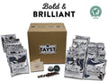 Tayst Dark Roast Coffee Pods | 240 ct. Bold & Brilliant | 100% Compostable Keurig K-Cup compatible | Gourmet Coffee in Earth Friendly packaging