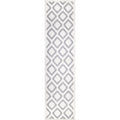 My Texas House Grapevine 1'11 X 7'6 Gray Geometric Runner Rug