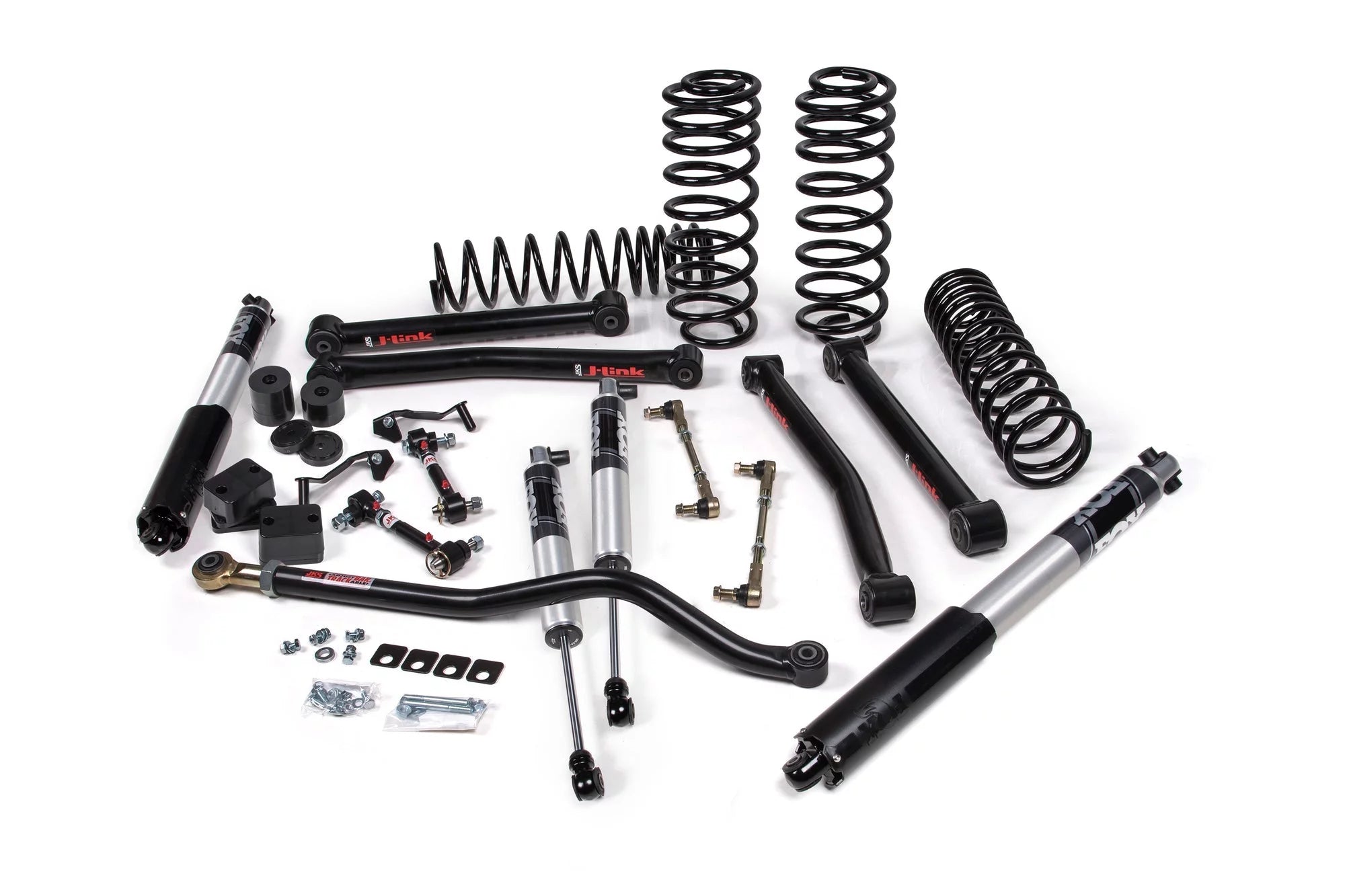 JKS 2020-2023 Fits Jeep Wrangler JL 4 Door J-Konnect Diesel 3.5in Lift Kit with Fox 2.5 Performance Series Shocks JSPEC159PS