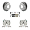 Transit Auto Rear Disc Brake Caliper Coated Rotors And Ceramic Pads Kit For Hyundai Sonata Kia Optima Magentis KCG-100875N