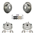Transit Auto Rear Disc Brake Caliper Coated Rotors And Ceramic Pads Kit For 2007-2009 Hyundai Santa Fe KCG-101254N