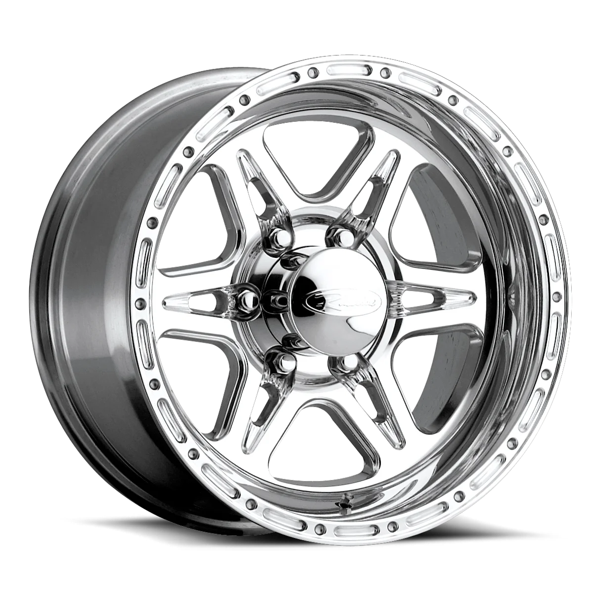 Raceline 886-RENEGADE 17 Cast Aluminum Wheel, RENEGADE 6 POLISHED 17X9 5X127mm 0mm Fits select: 2015-2018,2021 JEEP WRANGLER UNLIMITED SPORT