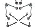 Front Control Arm Ball Joint Tie Rod End Kit 8 Piece - Compatible with 1996 - 2002 Chevy Express 3500 RWD 1997 1998 1999 2000 2001