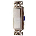 Cooper Wiring 7504W-BOX 4 Way White Quiet Rocker Switch - White
