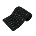 MABOTO 108 Keys USB Silicone Flexible Foldable Keyboard Waterproof Dustproof USB Silent Keys For Laptop Desktop Keyboard