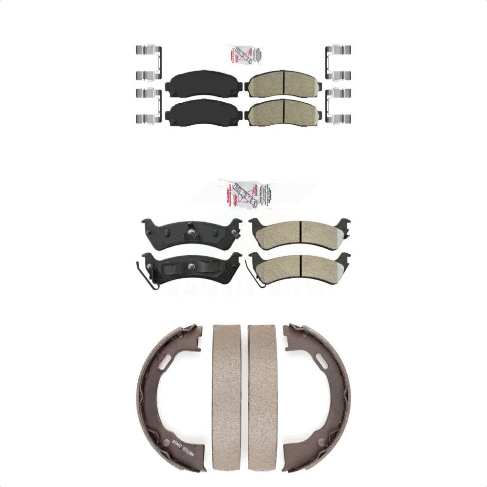 Transit Auto Front PADSMATERIAL Disc Brake Pads Kit For Ford Explorer Sport Trac KNN-101199