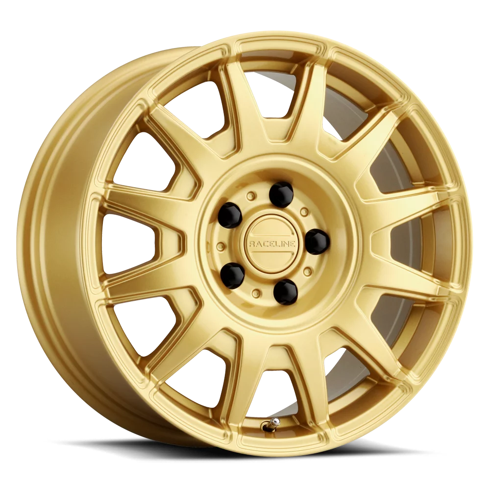 Raceline 401GD-AERO 15 Cast Aluminum Wheel, AERO GLOSS GOLD 15X7 5X114.3 +15mm Fits select: 2013 TOYOTA TACOMA DOUBLE CAB, 2014 TOYOTA TACOMA