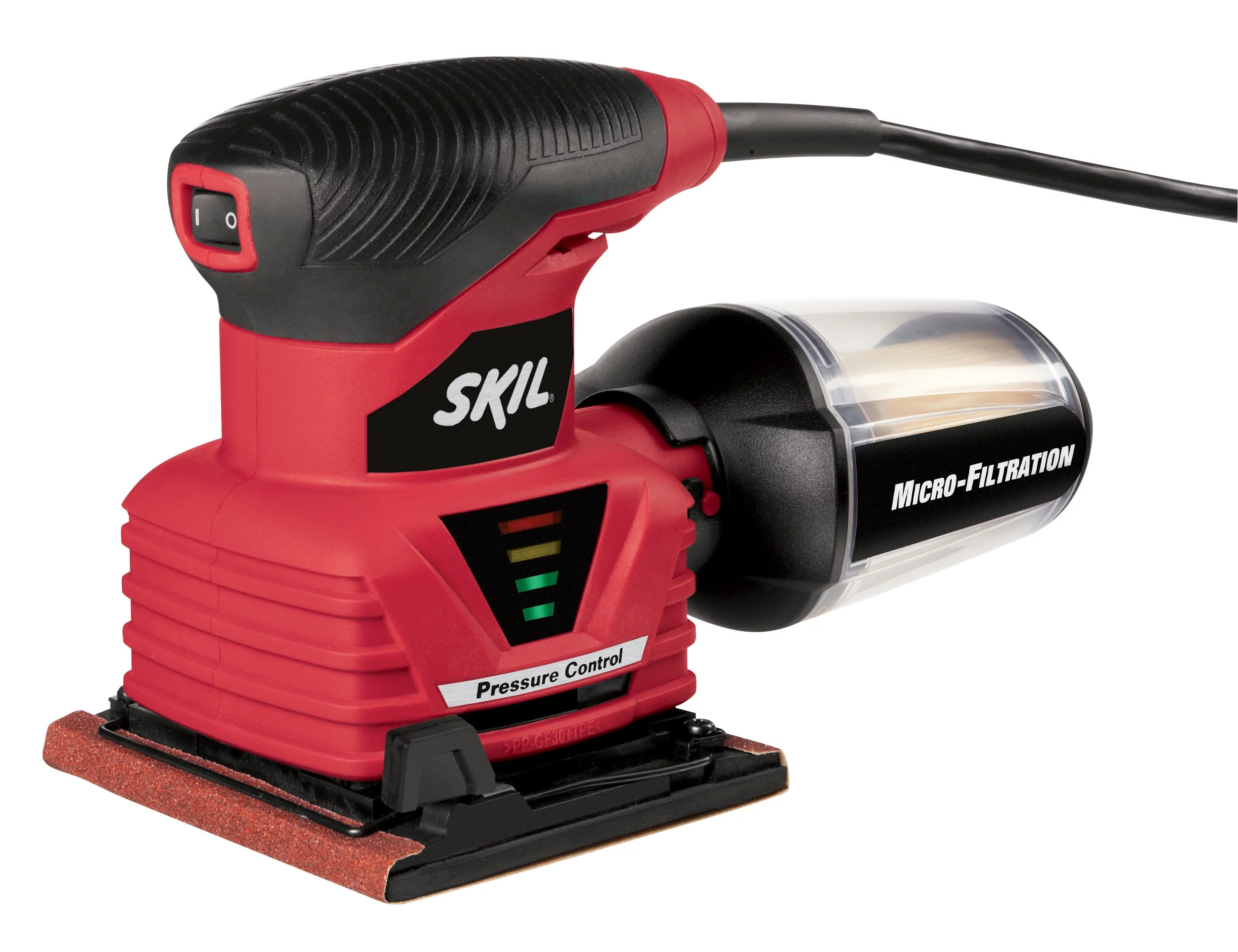 SKIL 2.0-Amp 1/4-Inch Sheet Sander with Pressure Control, Corded, 7292-02