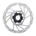 BUCKLOS Bike Centerlock Disc Brake Rotor 140mm 160mm 180mm 203mm, Mountain Bike Road Bike MTB Stainless Steel Center Lock Bicycle Brakes Rotors for E-bike/BMX(Black)