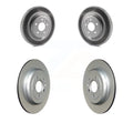 Front Rear Coated Disc Brake Rotors Kit For Ford Explorer Taurus Flex Lincoln MKS MKT KG-100795