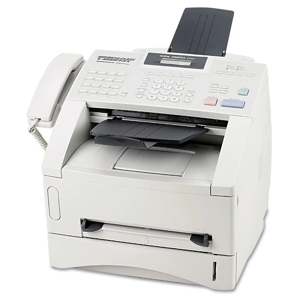 Brother intelliFAX-4100e Business-Class Laser Fax Machine Copy/Fax/Print FAX4100E