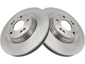 Front Brake Rotor Set 2 Piece - Compatible with 2017 - 2020 Hyundai Elantra Sport 2018 2019