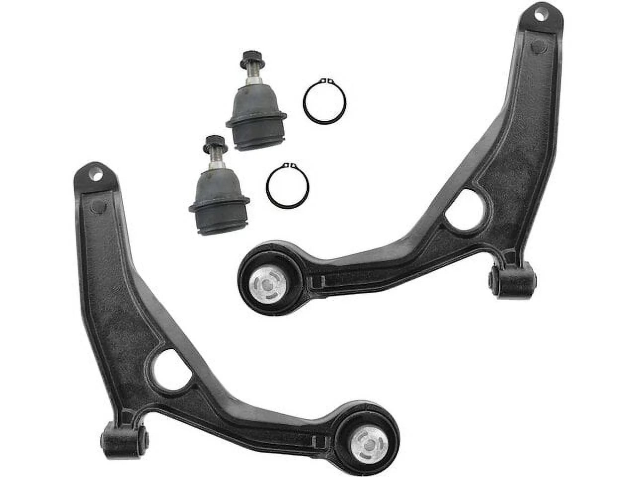 Front Control Arm and Ball Joint Kit 4 Piece - Compatible with 2009 - 2020 Dodge Journey 2010 2011 2012 2013 2014 2015 2016 2017 2018 2019
