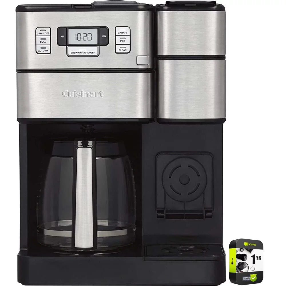 Cuisinart SS-GB1 Coffee Center Grind & Brew Plus Bundle with 1 Year Extended Protection Plan