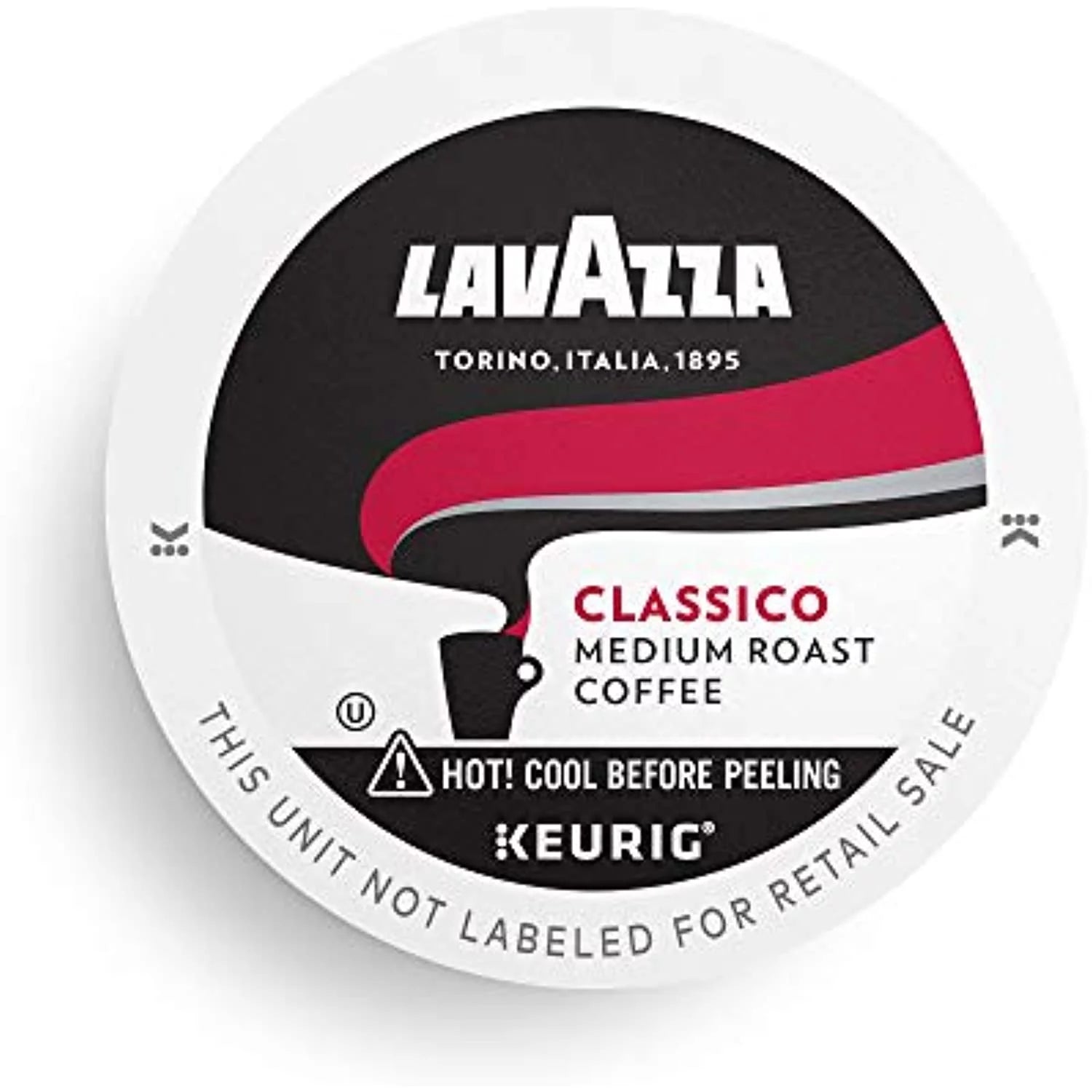 Lavazza Classico Single-Serve Coffee K-Cups For Keurig Brewer, Classico, 32 Count