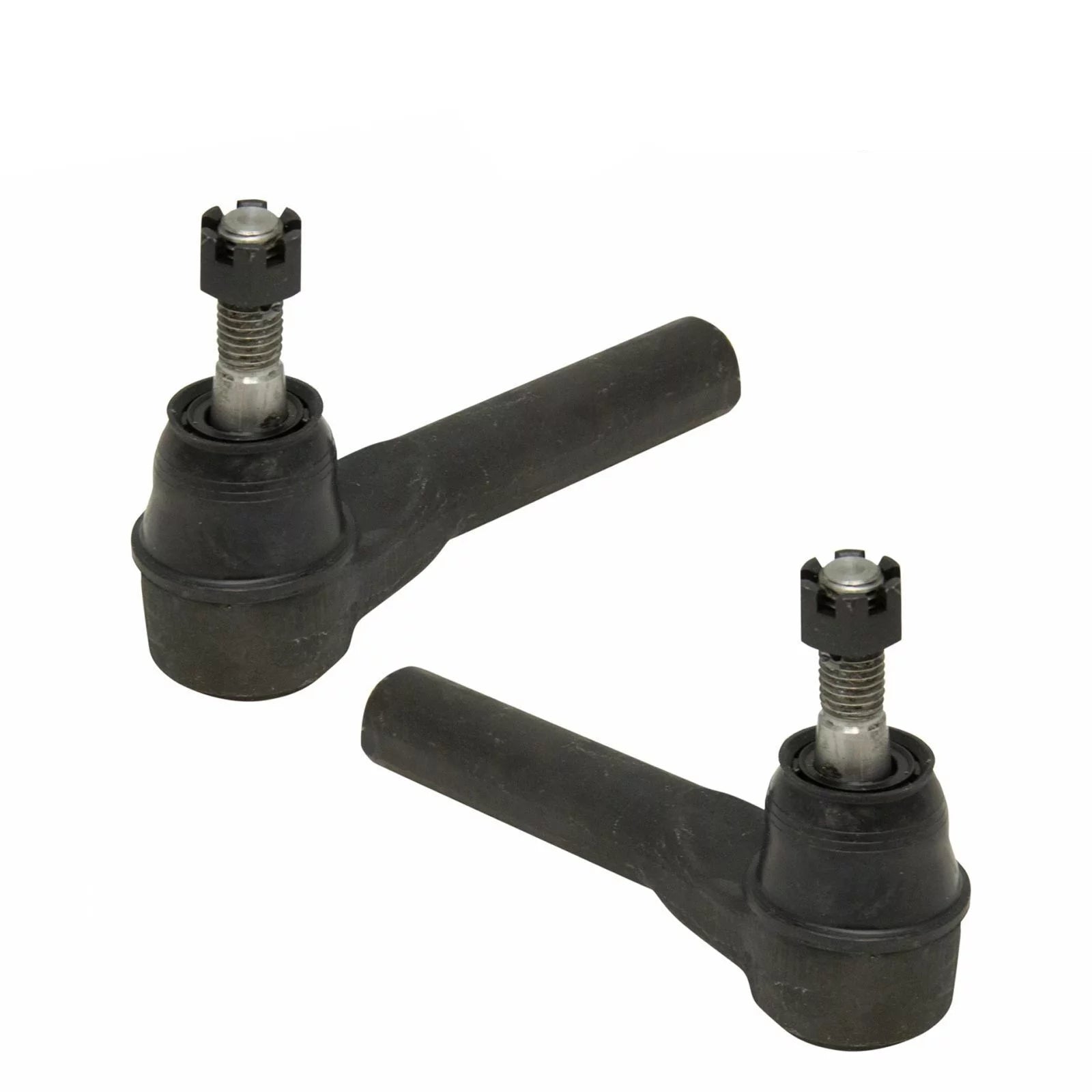 Front Steering Outer Tie Rod End Pair Set 2pc For Cadillac Chevrolet GMC