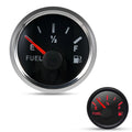 Tomshoo Marine Fuel Level Gauge, Waterproof Boat Fuel Gauge, LED Backlight, Universal AUTO Car Boat Truck Vehicle RV