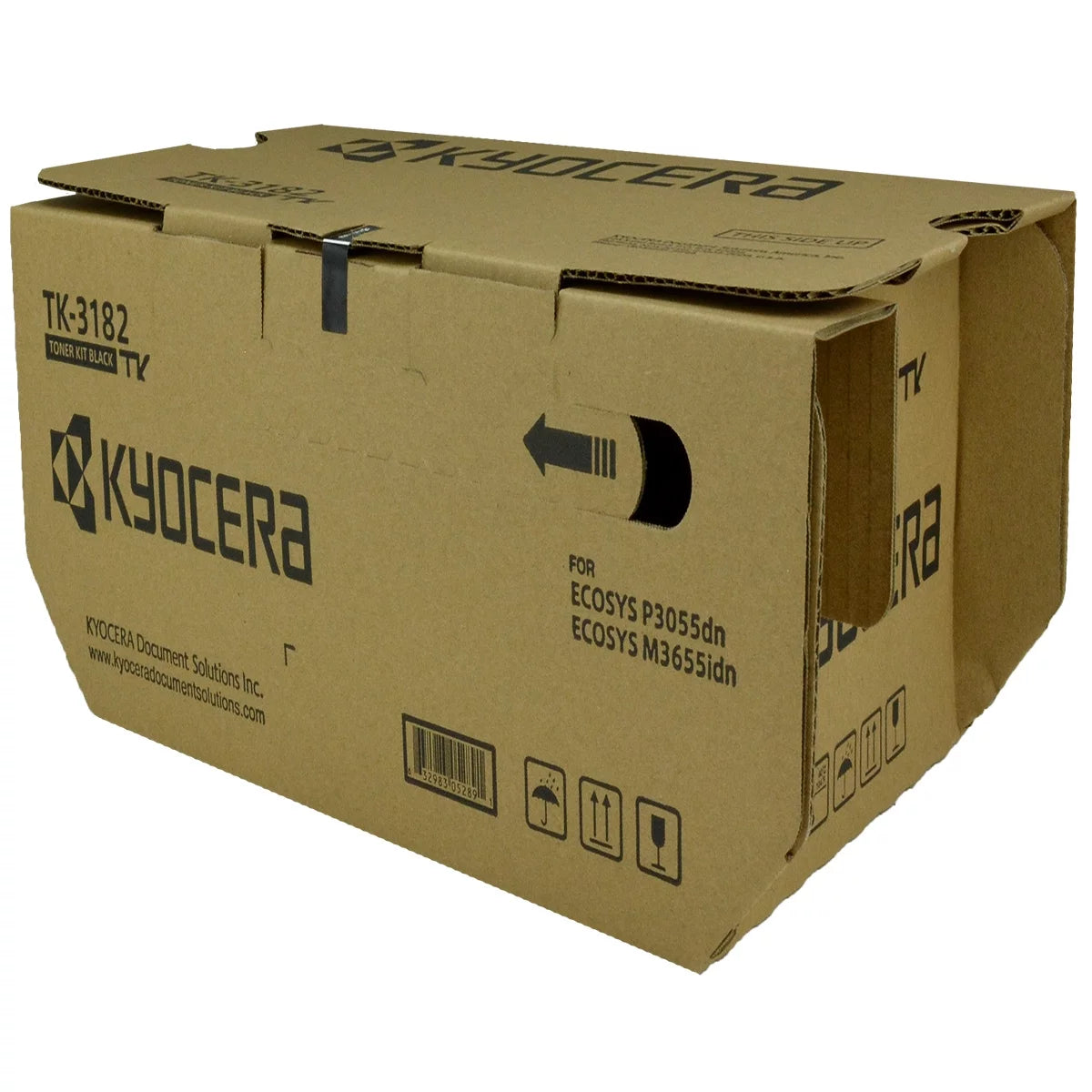 OEM Kyocera Mita TK-3182 (1T02T70US1) Toner Cartridge, BLACK, 20K YIELD - for use in Kyocera Mita M3655IDN printer, P3055DN