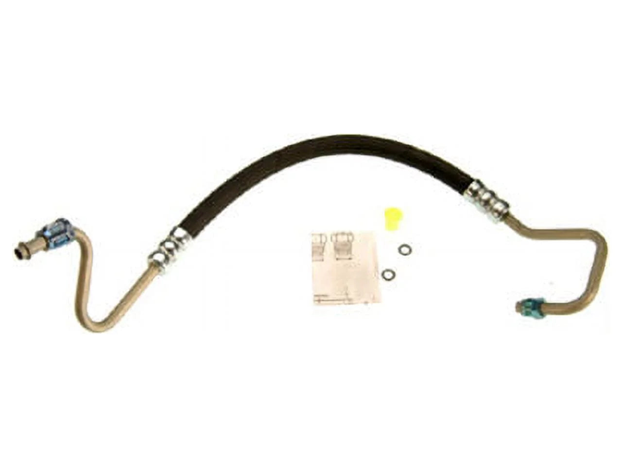 Pump To Gear Power Steering Pressure Line Hose Assembly - Compatible with 1980 - 1984 Chevy C10 4.1L 6-Cylinder GAS 1981 1982 1983