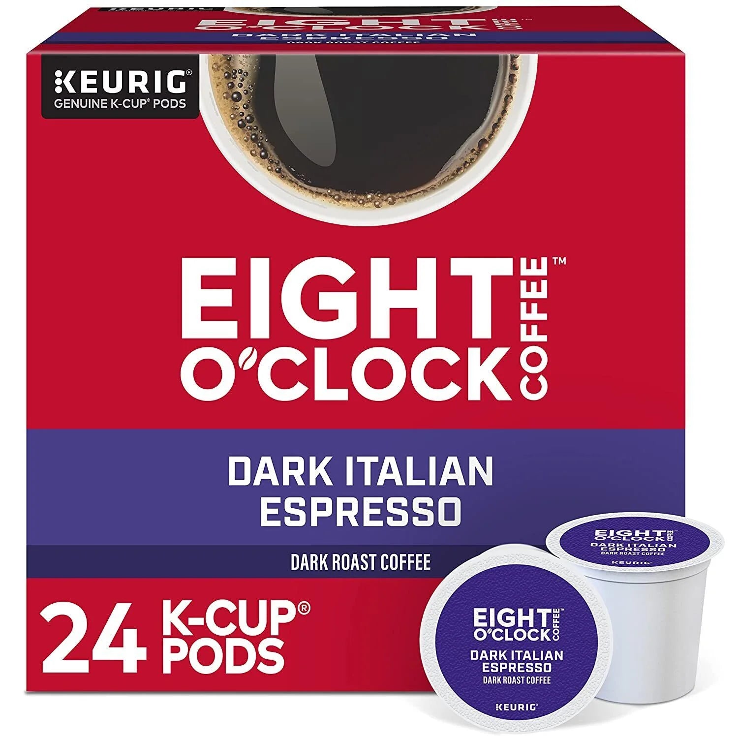 Dark Italian Roast Espresso Coffee 72 count  K cups