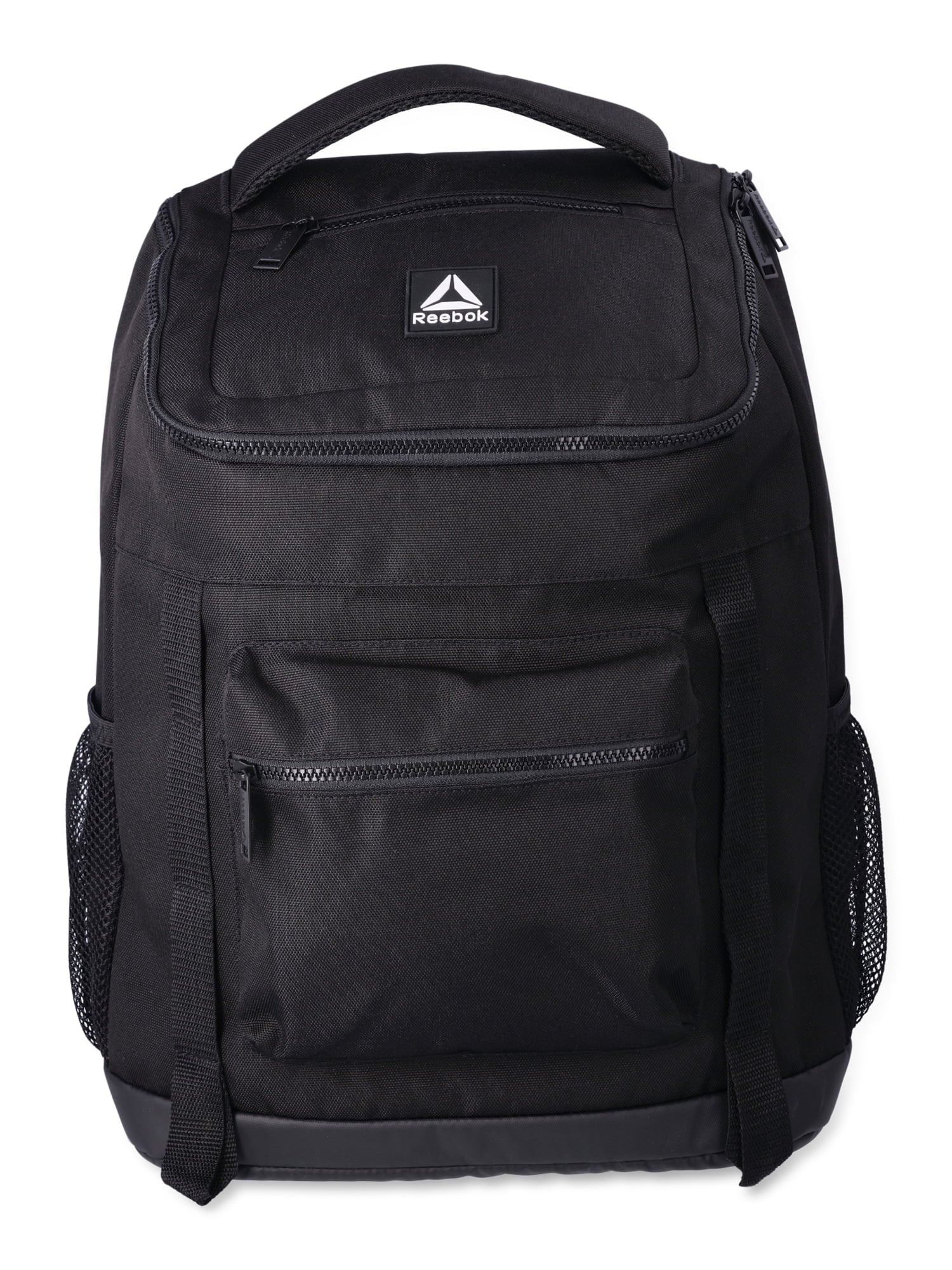 Reebok Unisex Adult Bobbie Top Loader Laptop Backpack, Black