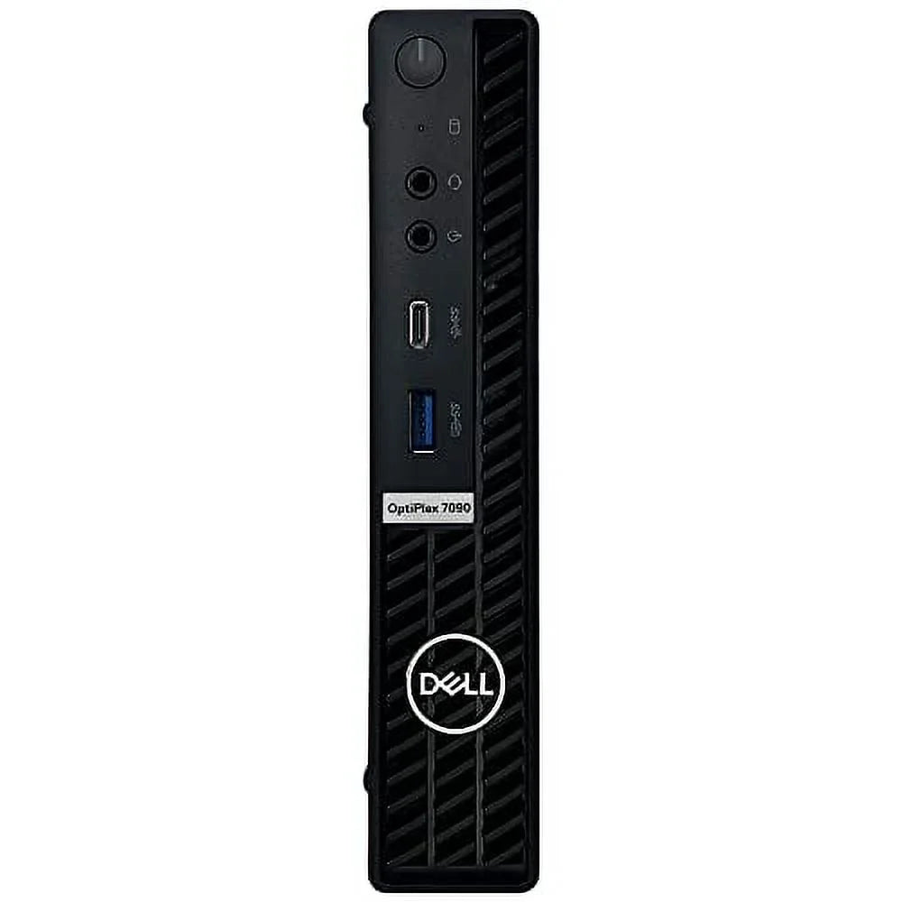 Dell OptiPlex 7090 MFF Micro Form Factor Desktop Computer - 10th Gen Intel Core i7-10700T up to 4.50 GHz CPU, 64GB RAM, 1TB PCIe SSD, Intel UHD Graphics 630, Wi-Fi 6, Bluetooth 5.1, Windows 11 Pro
