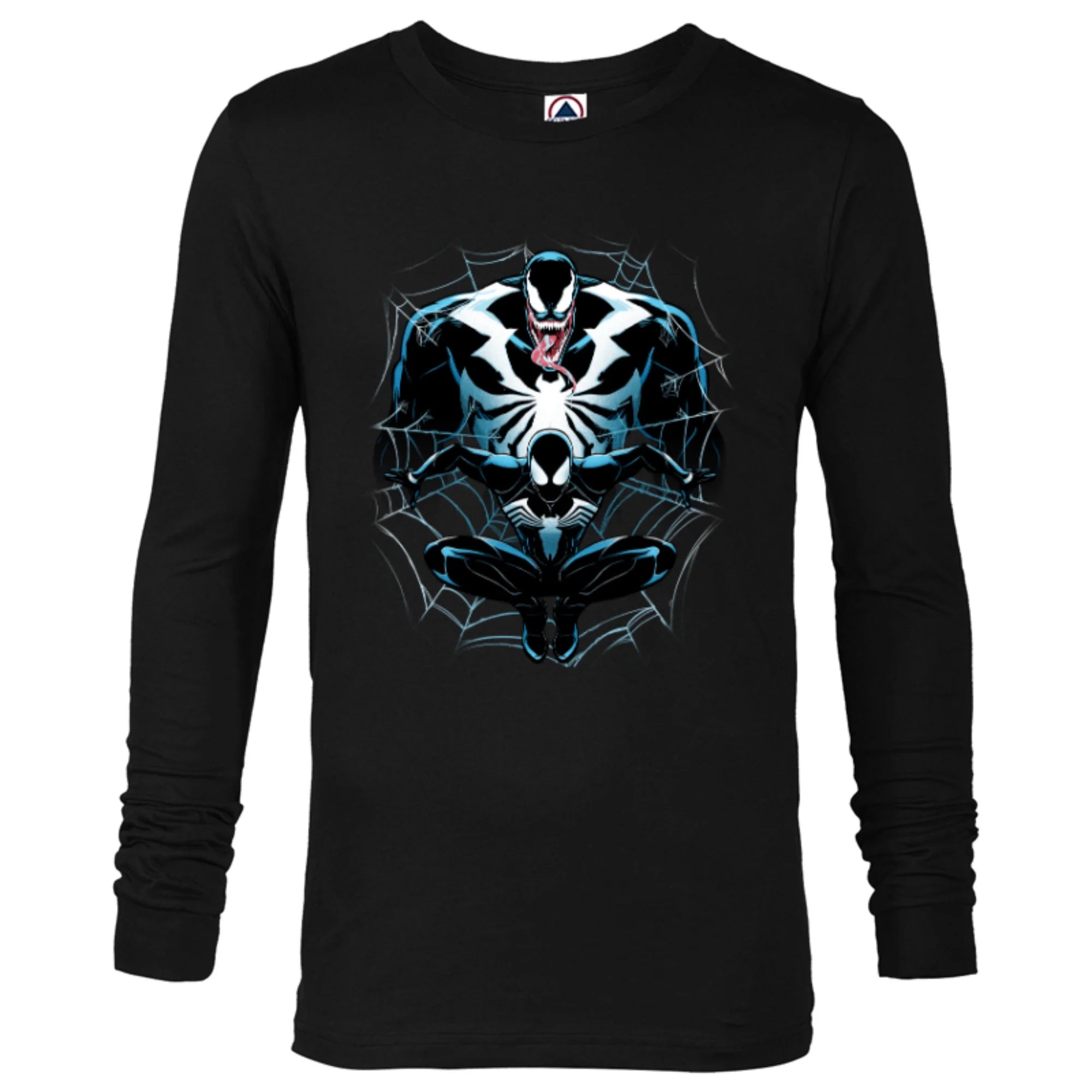 Marvel Spider-Man 2 PlayStation Game Symbiote Suit & Venom - Long Sleeve T-Shirt for Men - Customized-Black