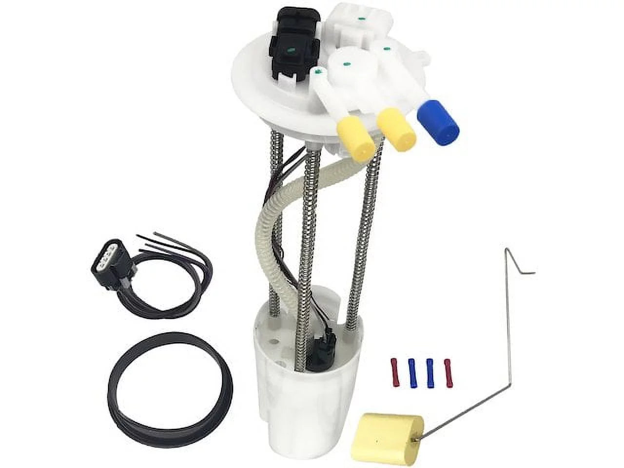 Fuel Pump Assembly Kit - Compatible with 1999 - 2004 GMC Sierra 1500 (with 2 Electrical Connectors on Fuel Pump) 2000 2001 2002 2003