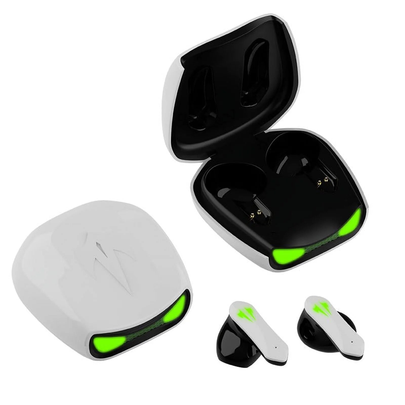 Bluetooth Earphones,Headphones,Wireless Earbuds,Noise Cancelling,LED Breathing Light Wireless Bluetooth 5.2 Stereo Low Latency Gaming Bluetooth Headset type-c.