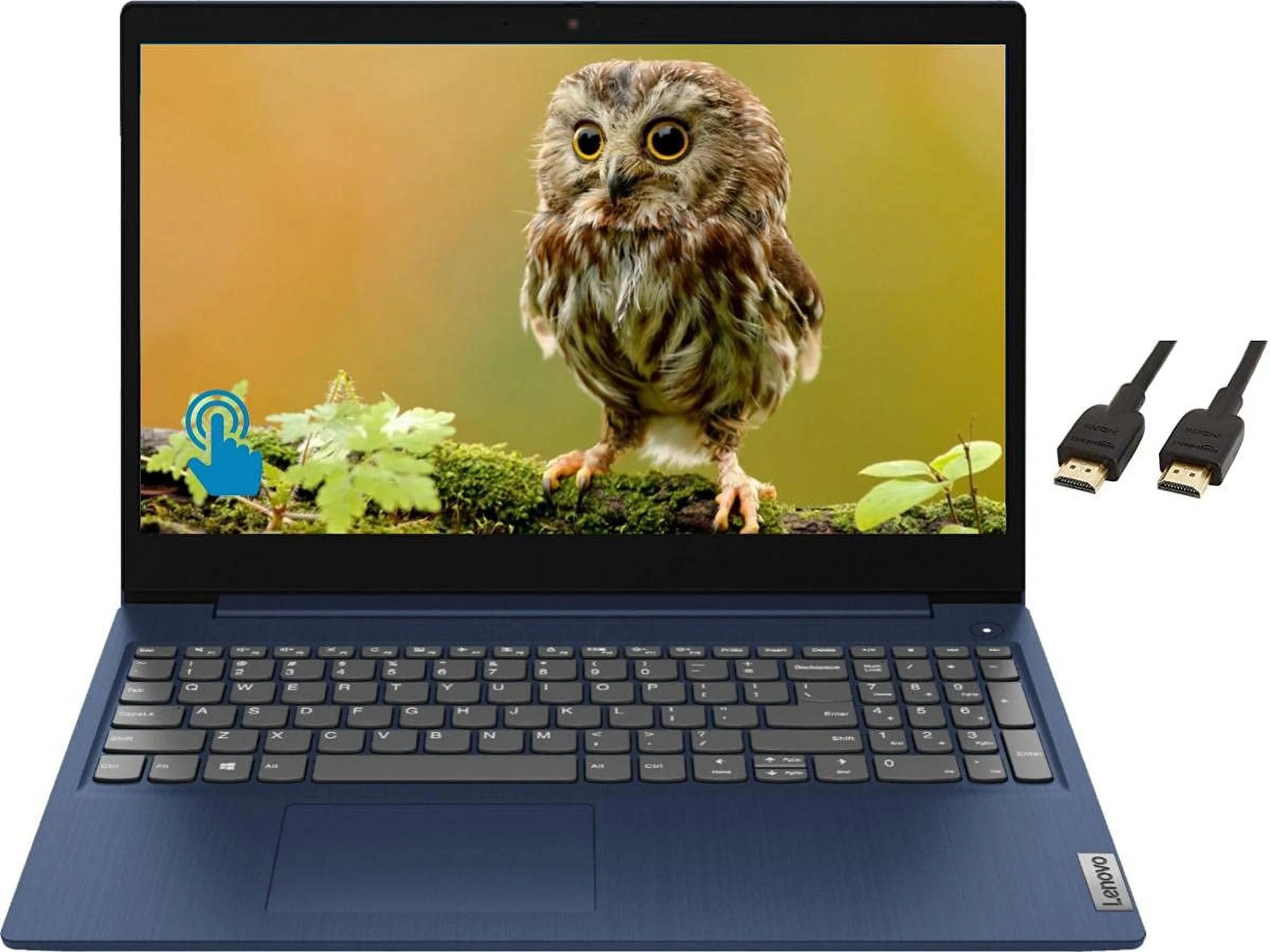 Lenovo IdeaPad 3 15.6 Touch-Screen Laptop, Intel i3-10110U, 20GB DDR4, 512GB SSD, Micro-Edge Display 2021 Newest Notebook Computer, Ultra Thin&Portable, Wi-Fi 5, Windows 10 S, VAATE Bundle