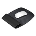 I-Spire Wrist Rocker Mouse Pad with Wrist Rest 7.81 x 10, Black/Gray