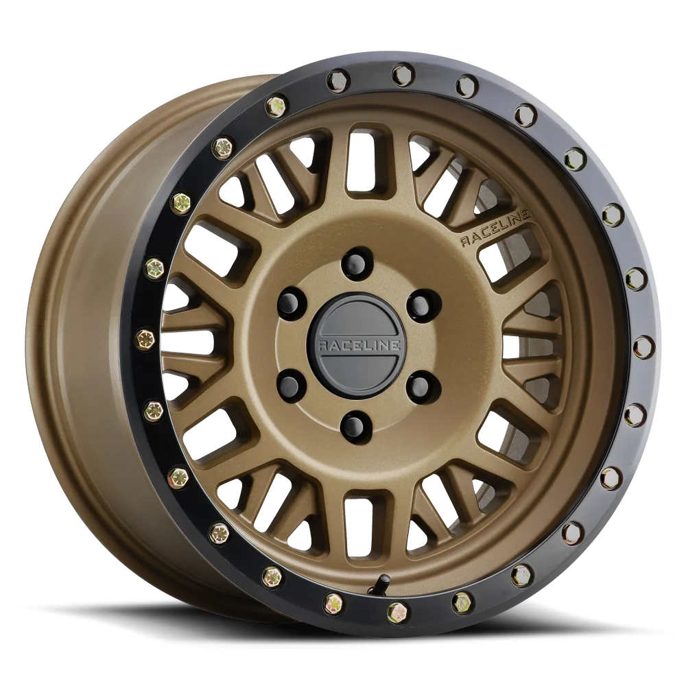 Raceline 951BZ-RYNO 18 Cast Aluminum Wheel, RYNO BRONZE 18X9 6X139.7 +18mm
